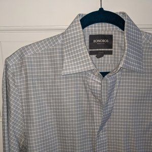 Bonobos Slim Fit 15.5 / 34 Dress Shirt